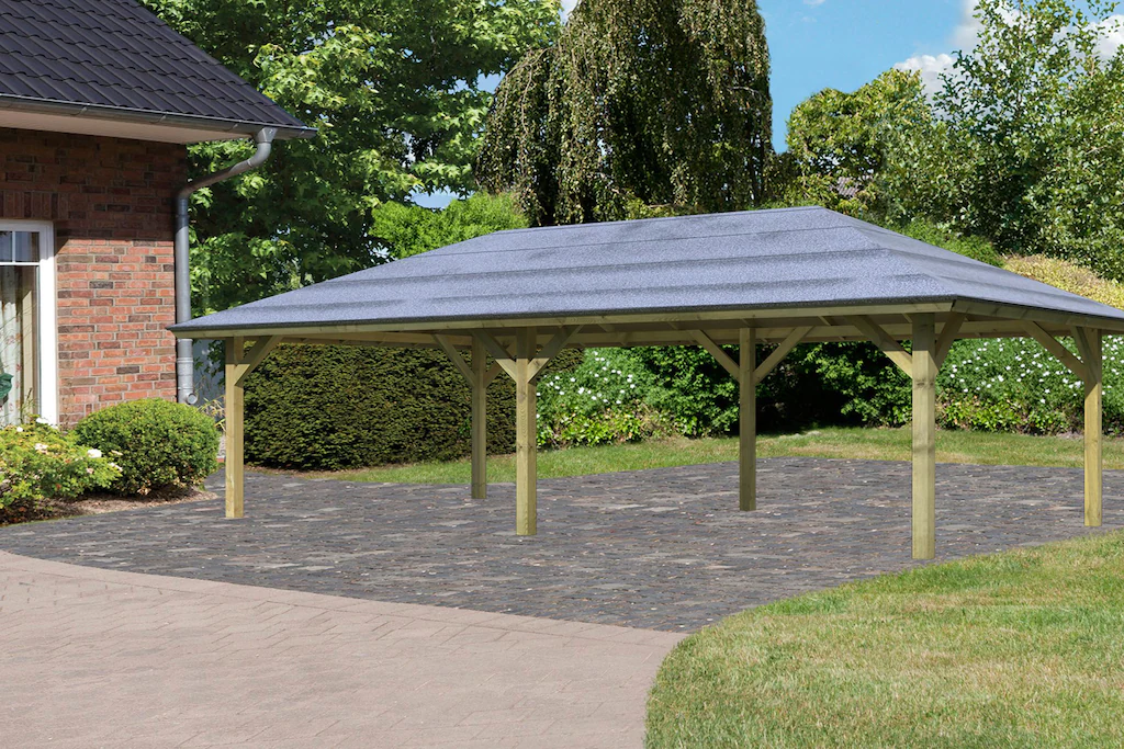 Karibu Pavillon "Kirn 3", BxTxH: 431x778x315 cm günstig online kaufen