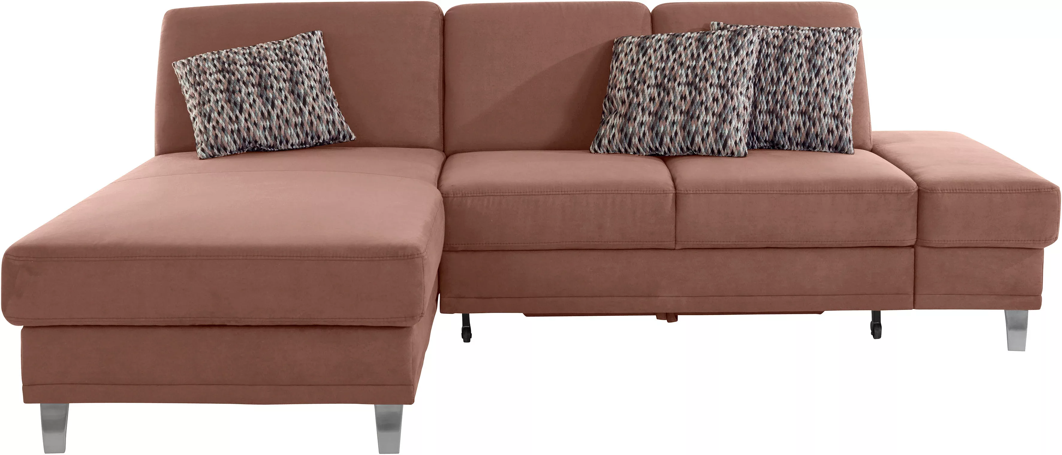 sit&more Ecksofa "Clio L-Form", wahlweise mit Bettfunktion oder Vorziehsitz günstig online kaufen