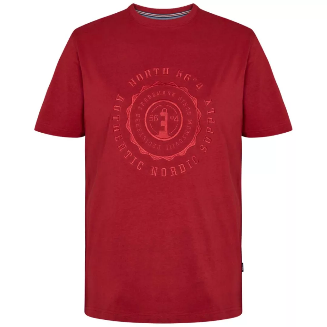 North T-Shirt mit Logo-Stickerei günstig online kaufen