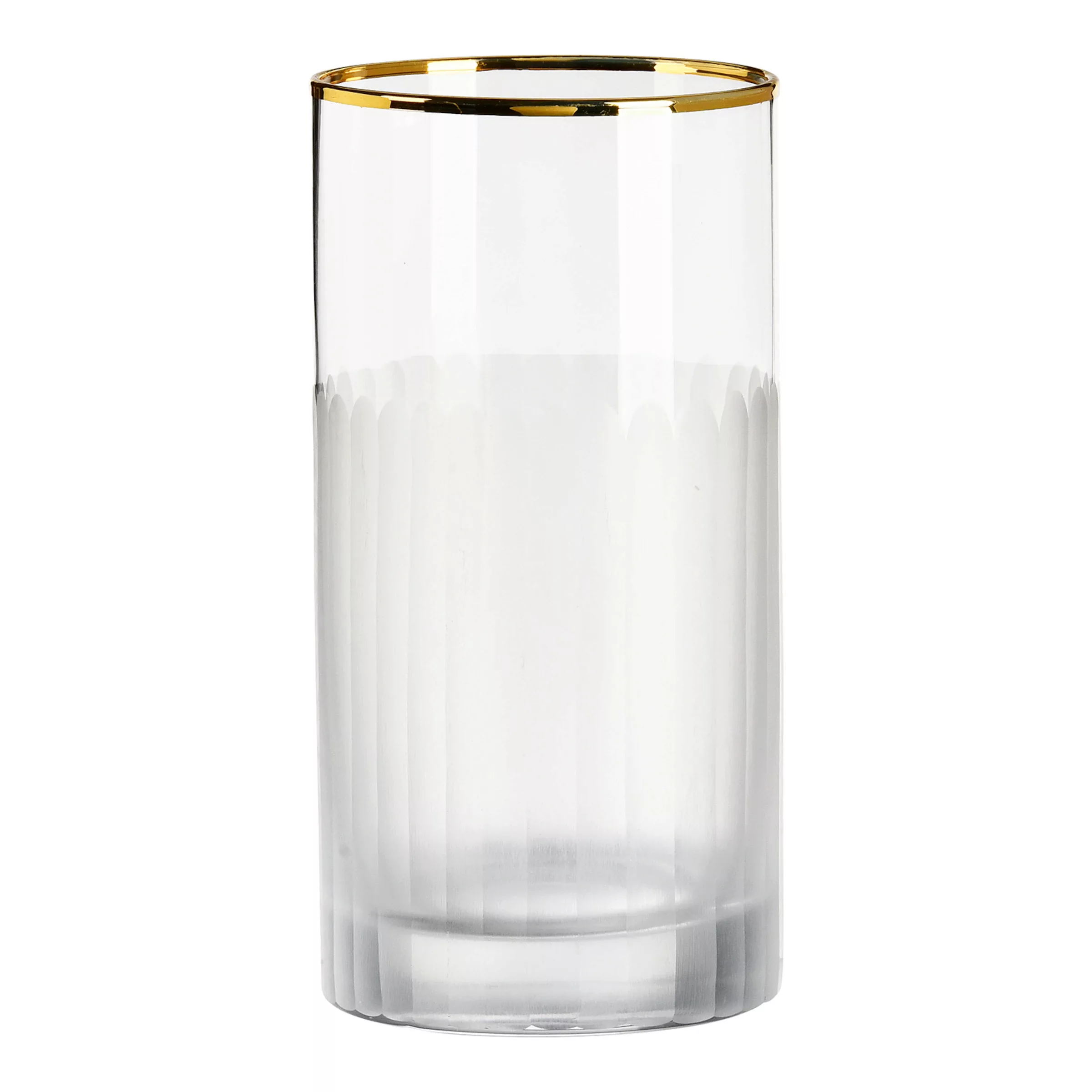 Longdrinkglas FROSTED ca.400ml, weiss günstig online kaufen