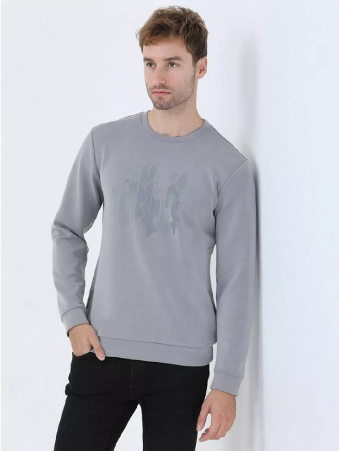 KİP Sweatshirt Bedrucktes Sweatshirt mit Rundhalsausschnitt günstig online kaufen