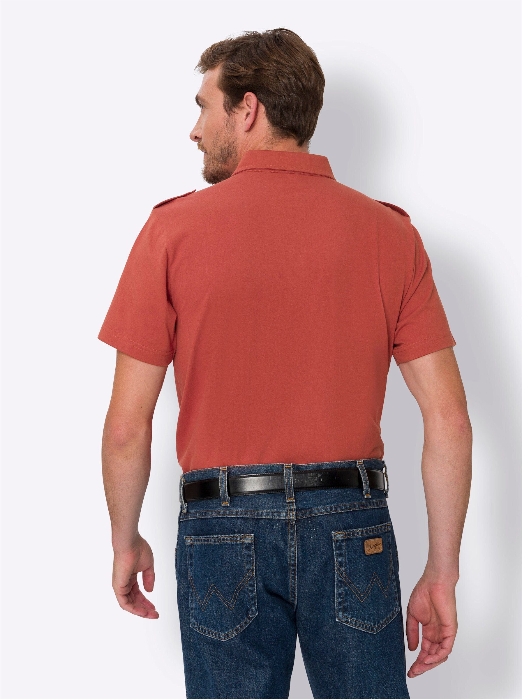 Classic Poloshirt "Kurzarm-Poloshirt", (1 tlg.) günstig online kaufen