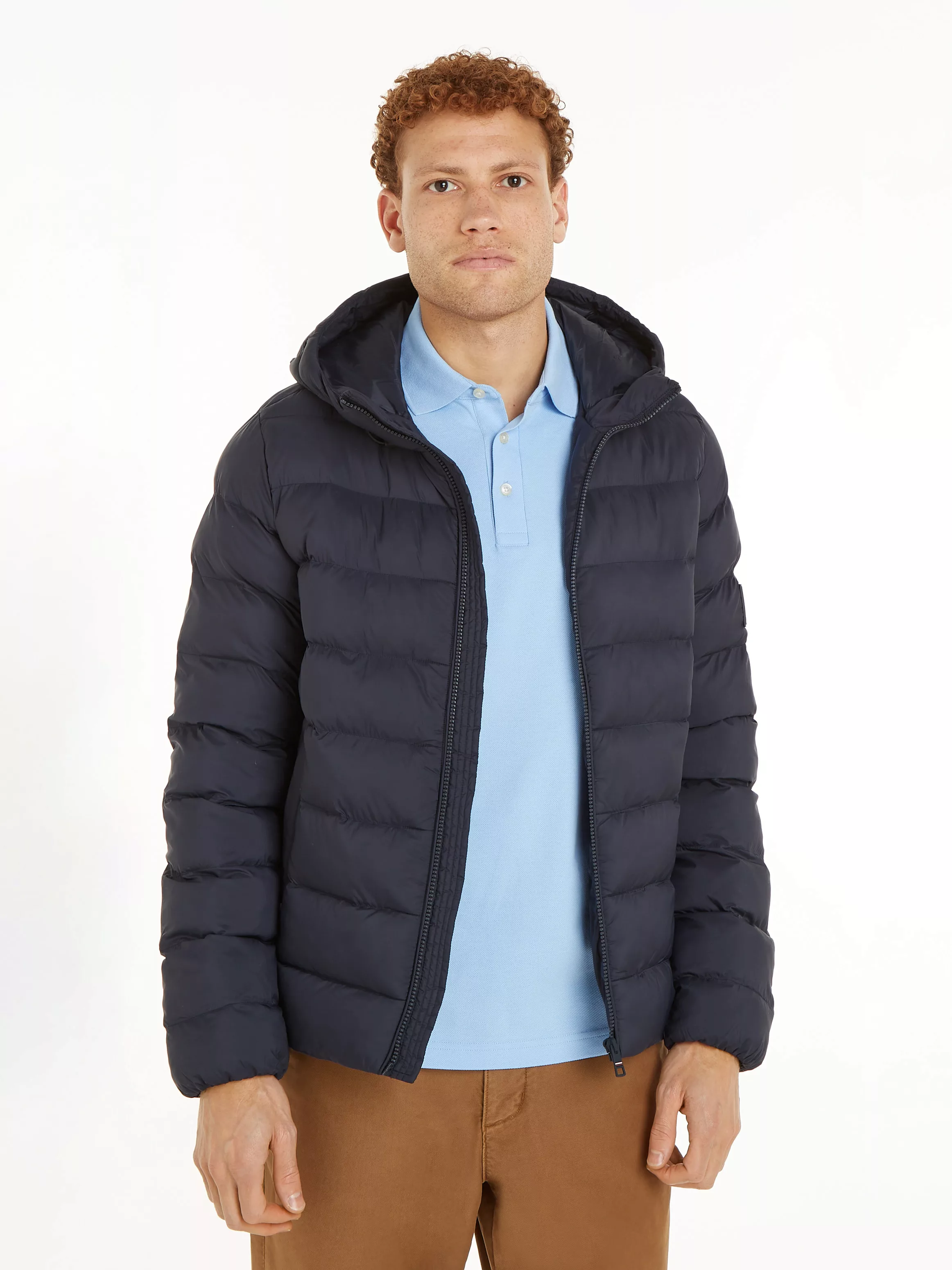 Tommy Hilfiger Steppjacke MID WEIGHT HOODED JACKET günstig online kaufen