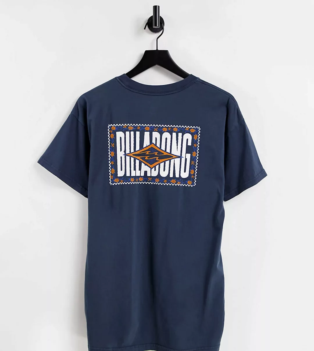 Billabong – Shadow – T-Shirt in Marineblau, exklusiv bei ASOS günstig online kaufen