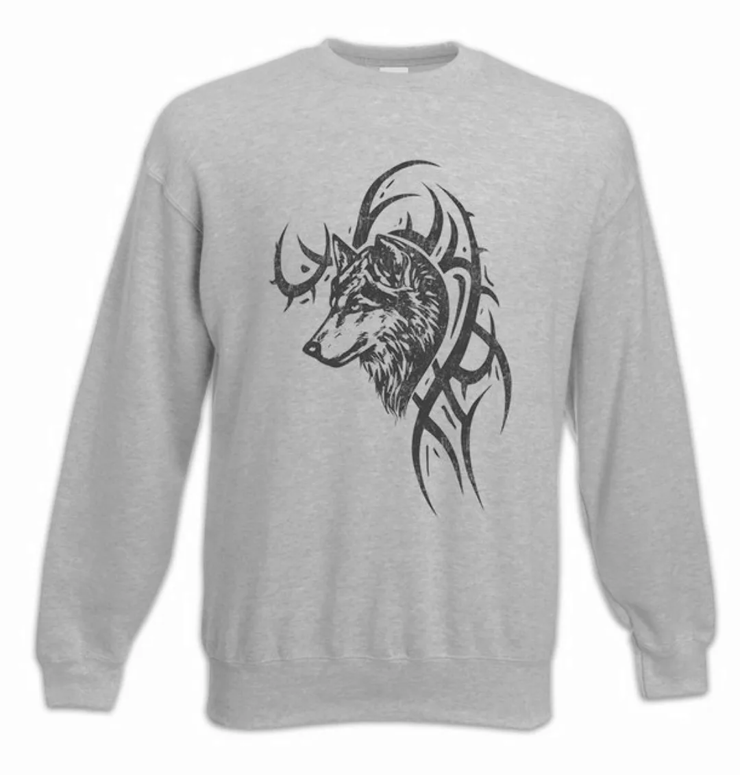 Urban Backwoods Sweatshirt Wolf & Tribal Sweatshirt Runen Runes German God günstig online kaufen