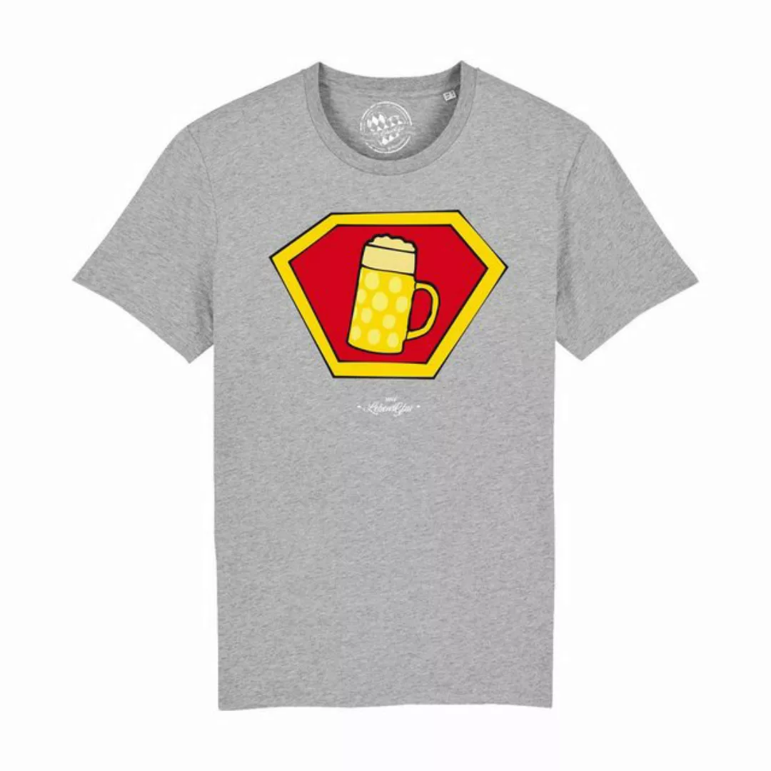 Bavariashop T-Shirt Herren T-Shirt "Super-Bierkrug günstig online kaufen