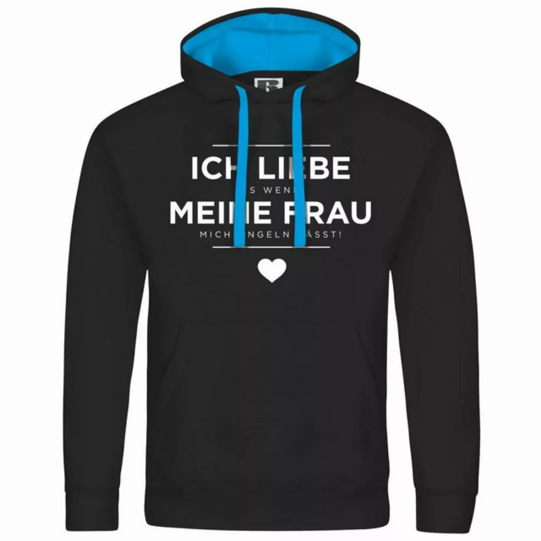 deinshirt Kapuzenpullover Herren Kapuzenpullover Ich liebe es wenn meine Fr günstig online kaufen