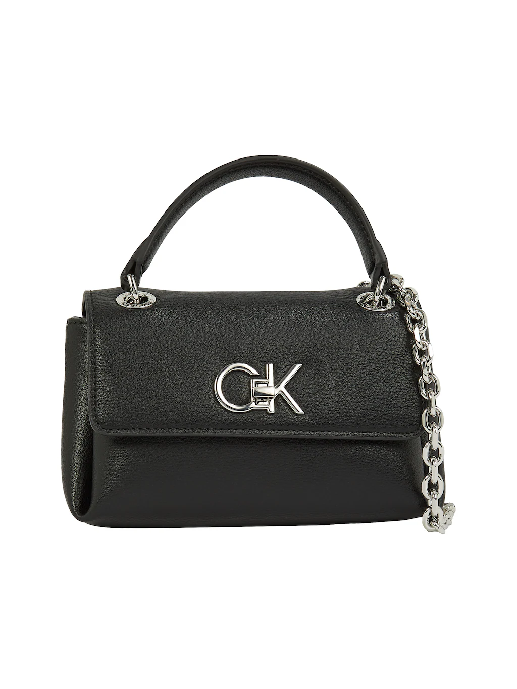 Calvin Klein Schultertasche "RE-LOCK SM CONV SHOULDER BAG PBL", Kettentasch günstig online kaufen