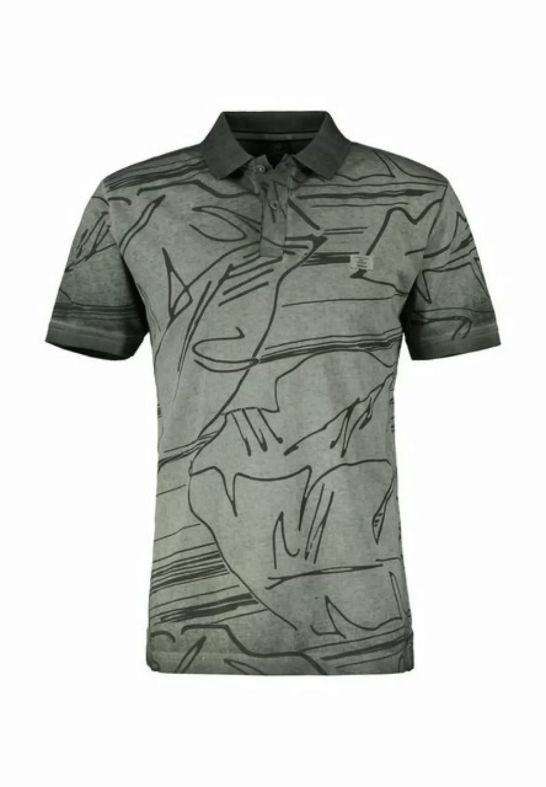 LERROS Poloshirt "LERROS Poloshirt *Floral Lines*" günstig online kaufen