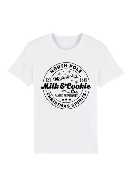 F4NT4STIC T-Shirt Milk and Cookie Bakery Retro Weihnachten Premium Qualität günstig online kaufen