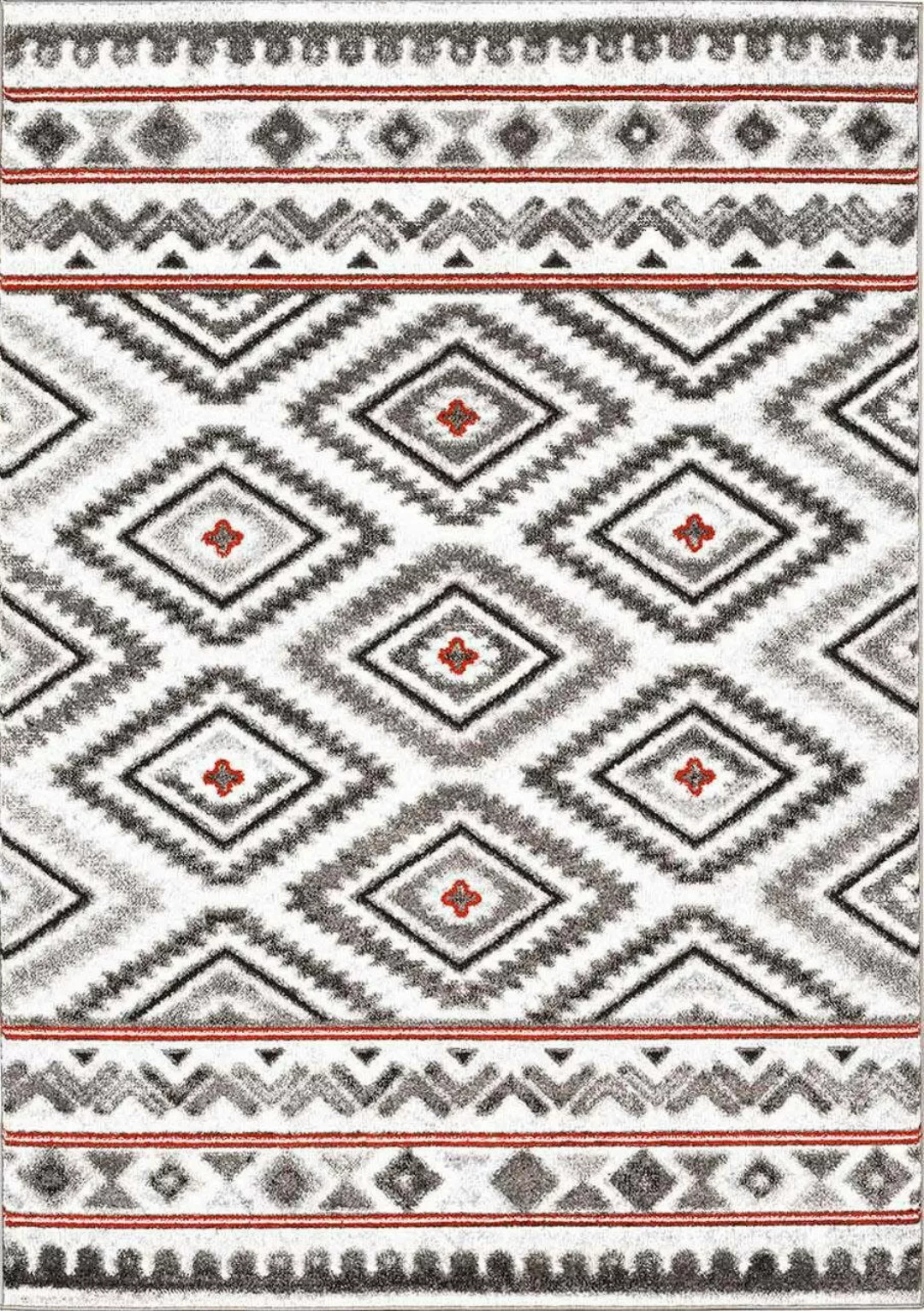 Carpet City Teppich »Moda 1129«, rechteckig, Kurzflor, Wohnzimmer günstig online kaufen