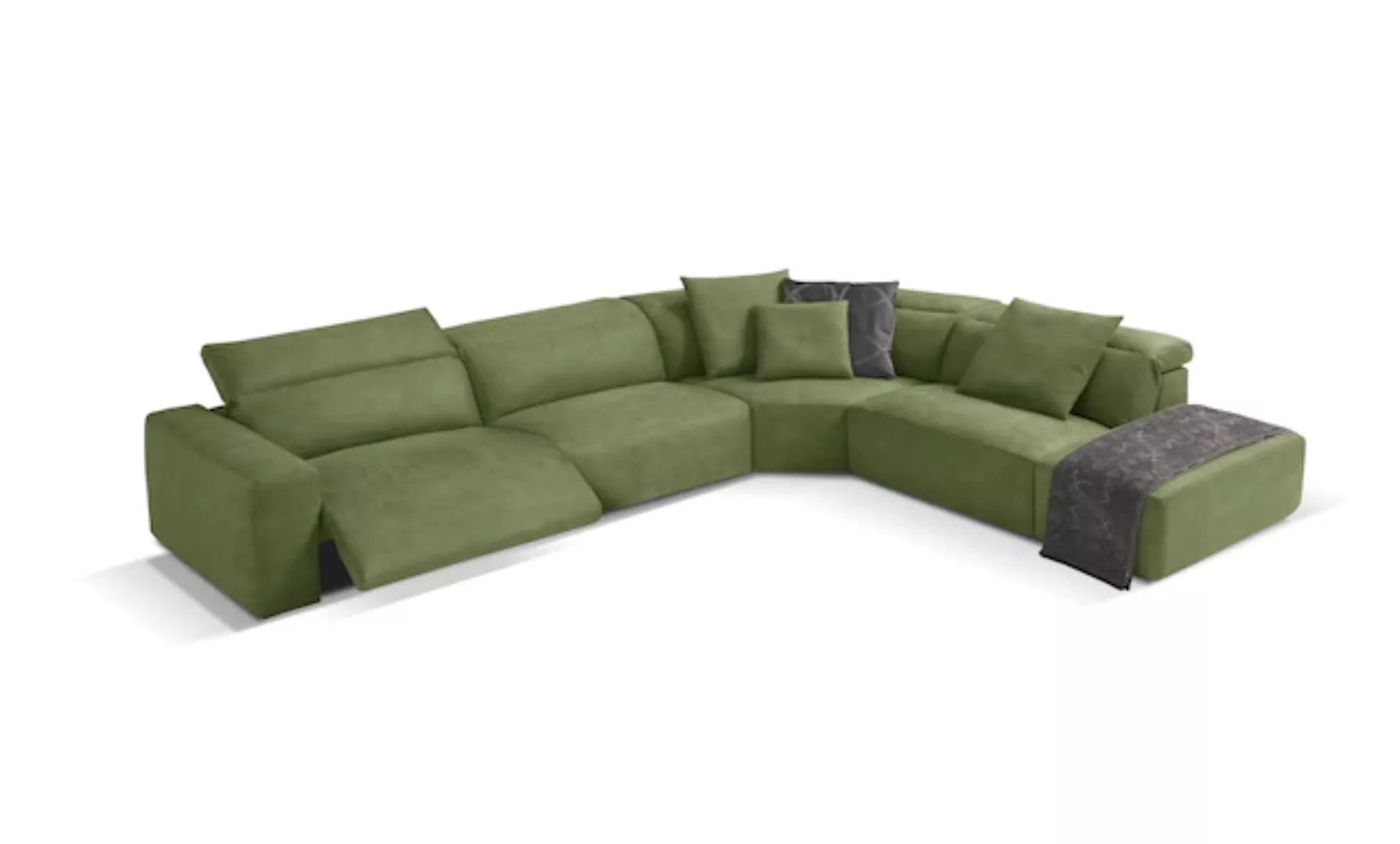 Egoitaliano Ecksofa »Beverly, extravangantes Designsofa mit erstklassigem S günstig online kaufen