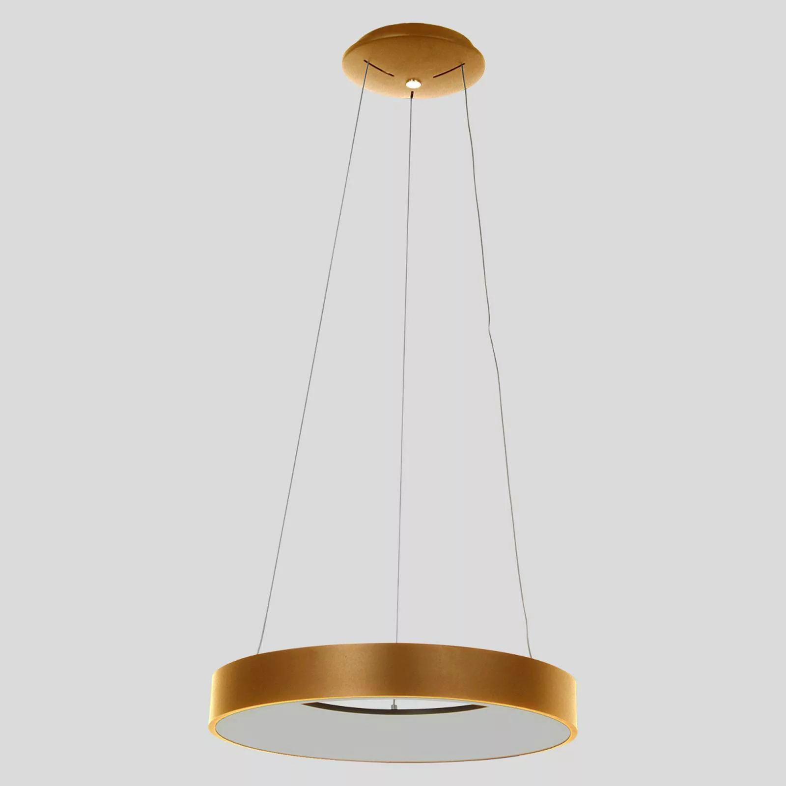 LED-Hängeleuchte Ringlede, Ø 48 cm, gold günstig online kaufen