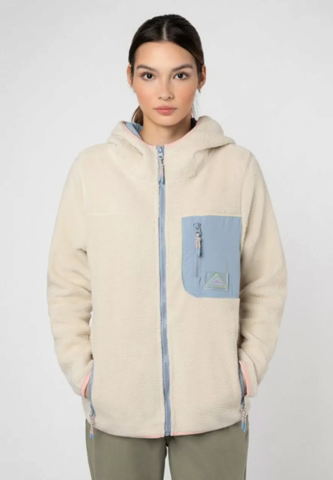 SUBLEVEL Fleecejacke Teddy Fleecejacke günstig online kaufen