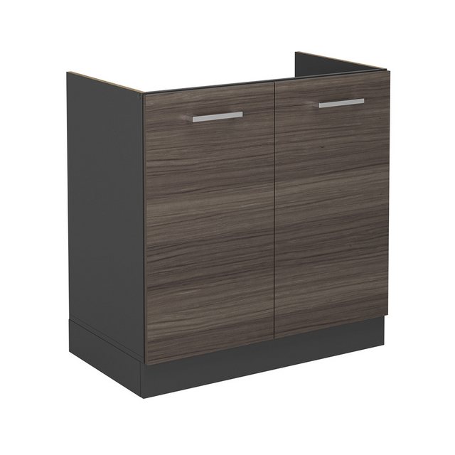 Vicco Spülenunterschrank R-Line, Edelgrau/Anthrazit, 80 cm ohne Arbeitsplat günstig online kaufen