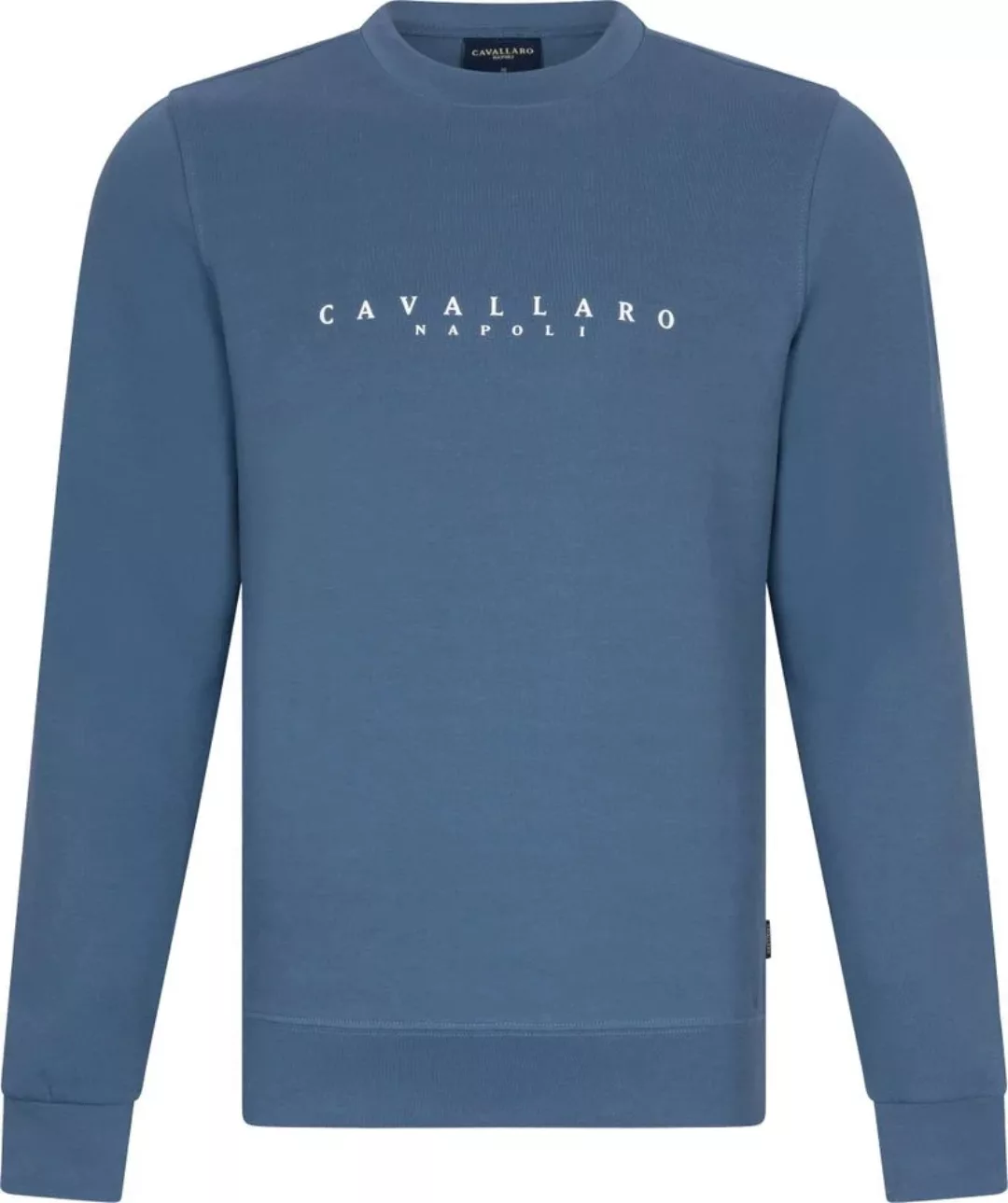 Cavallaro Cavezzio Sweater Logo Blau - Größe XL günstig online kaufen