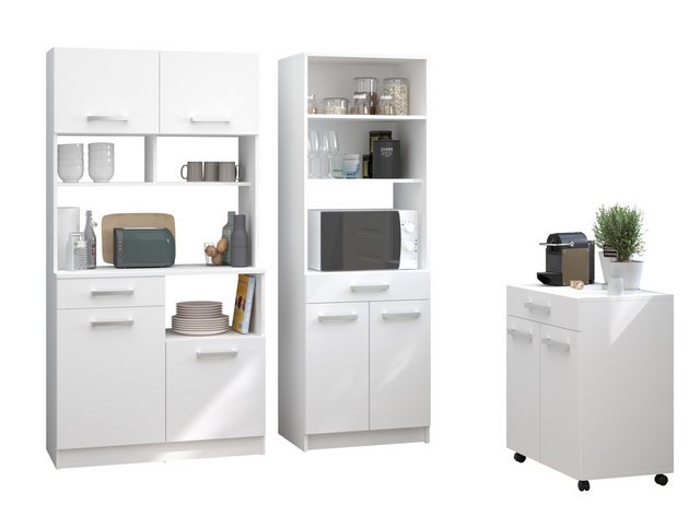 Parisot Mehrzweckschrank-Set Parisot Buffet Set Uno 4, (3-teilig), (3-teili günstig online kaufen