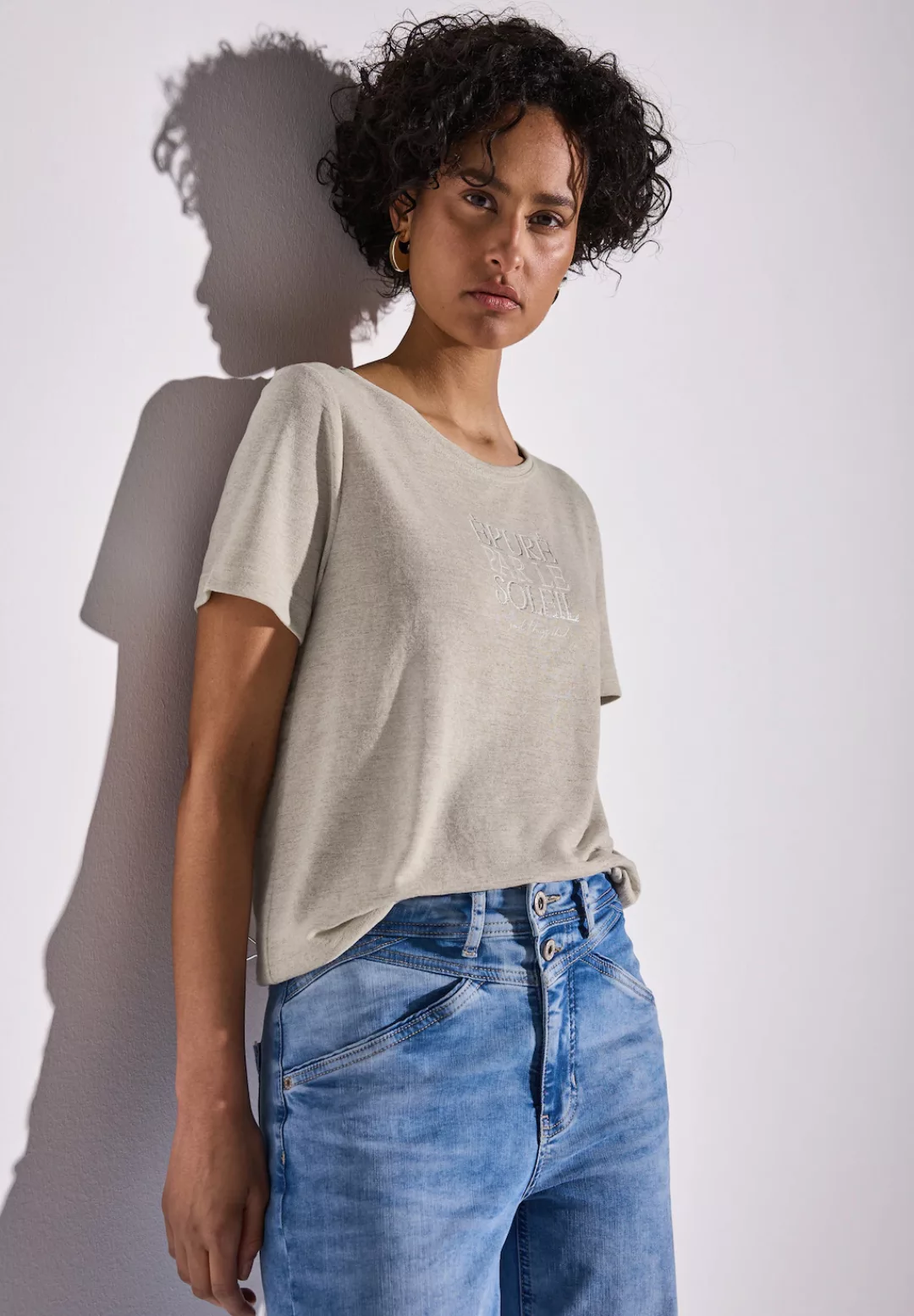STREET ONE T-Shirt, mit Wording günstig online kaufen