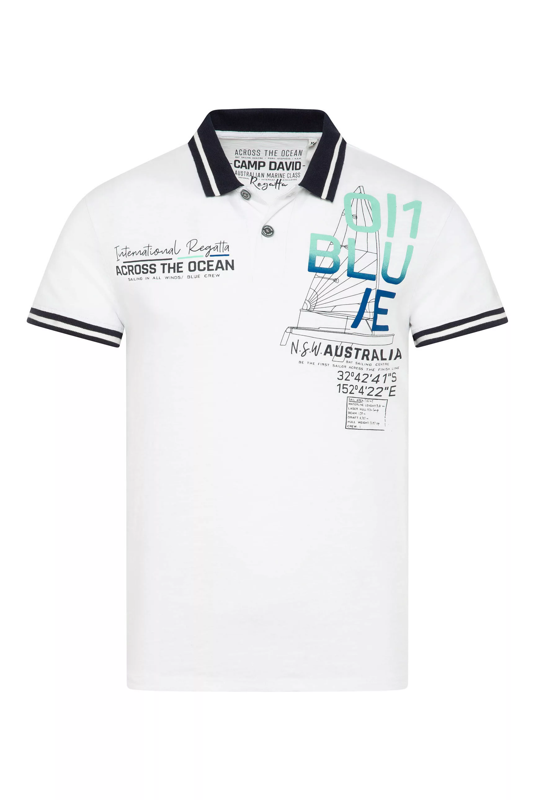 CAMP DAVID Poloshirt, aus Baumwolle günstig online kaufen