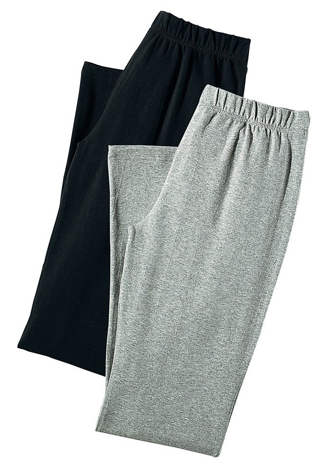 vivance active Jazzpants (2er-Pack) mit leicht ausgestelltem Bein, Loungewe günstig online kaufen