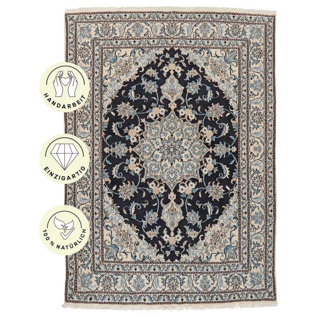 PersaTepp Teppich Nain beige B/L: ca. 150x205 cm günstig online kaufen