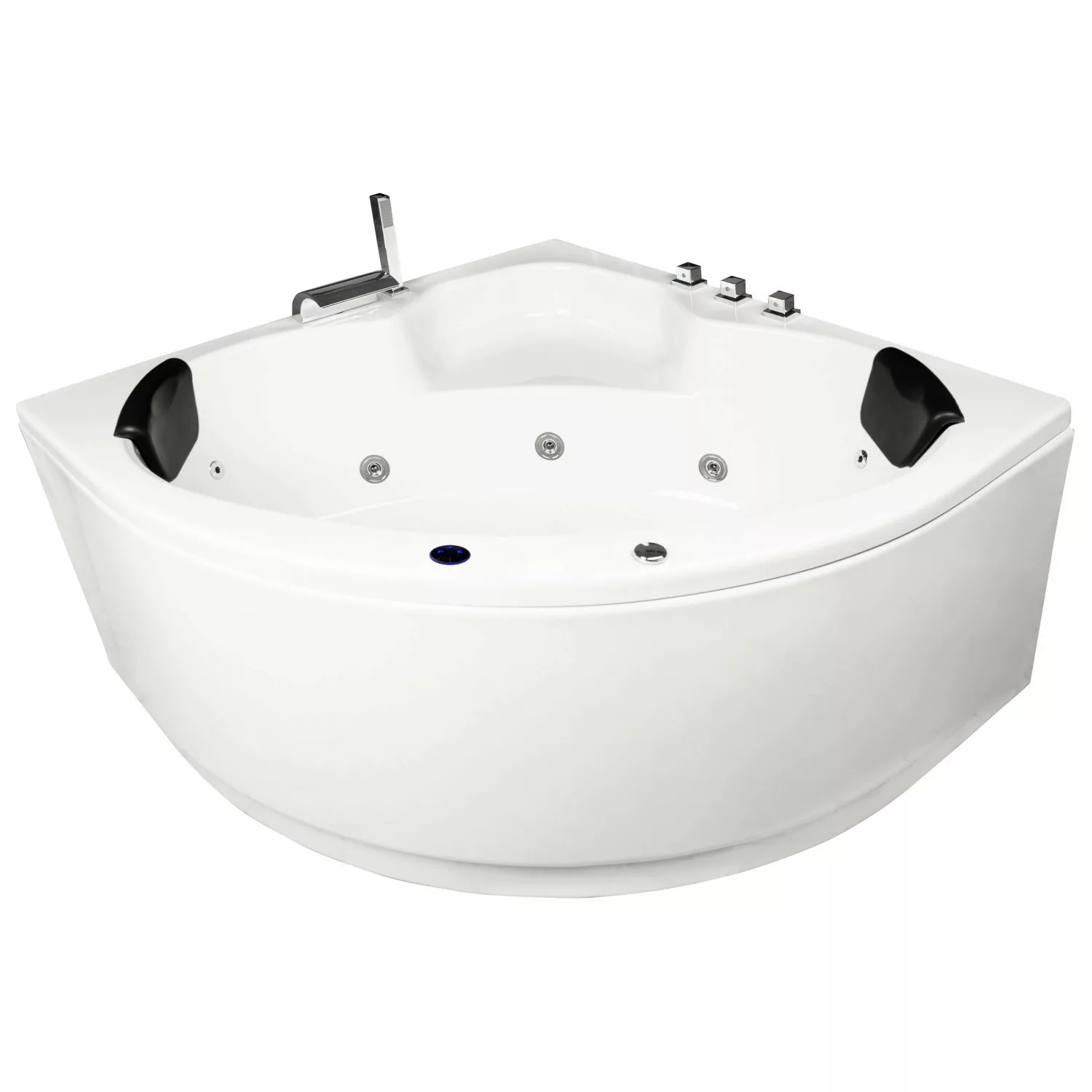 Basera® Indoor Eck-Whirlpool Badewanne Maui Basic 130 x 130 cm günstig online kaufen