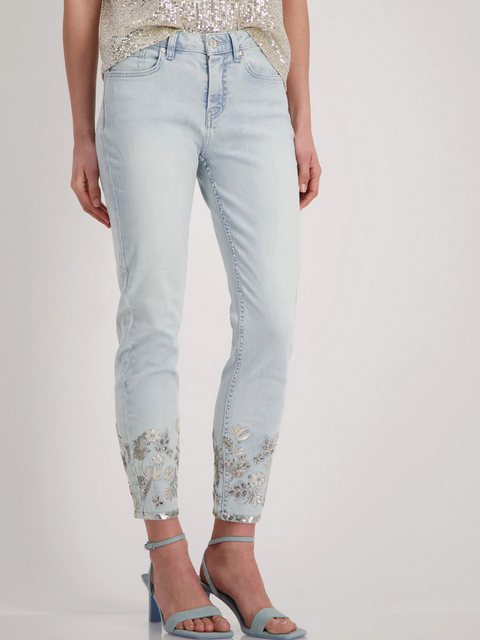 Monari 7/8-Jeans (1-tlg) Pailletten günstig online kaufen