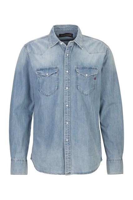 Replay Jeanshemd 7 OZ DEEP BLUE DENIM günstig online kaufen