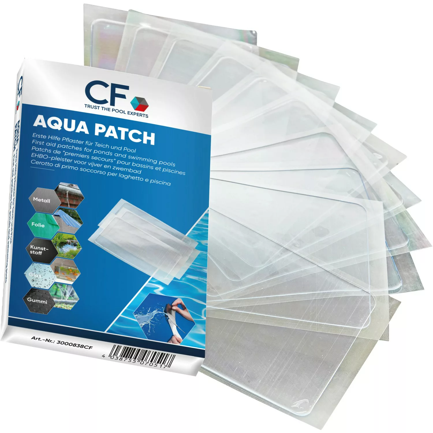 CF Group Pflaster Aqua Patch für Teich und Pool 10 Stück günstig online kaufen