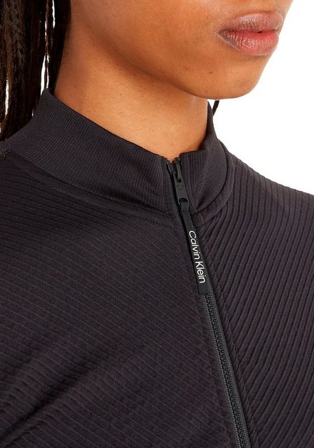 Calvin Klein Sport Stehkragenpullover WO - Seamless Full Zip Jacket günstig online kaufen