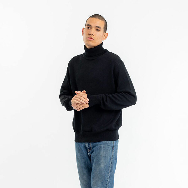 Rollkragen Pullover Aus Bio Merinowolle günstig online kaufen