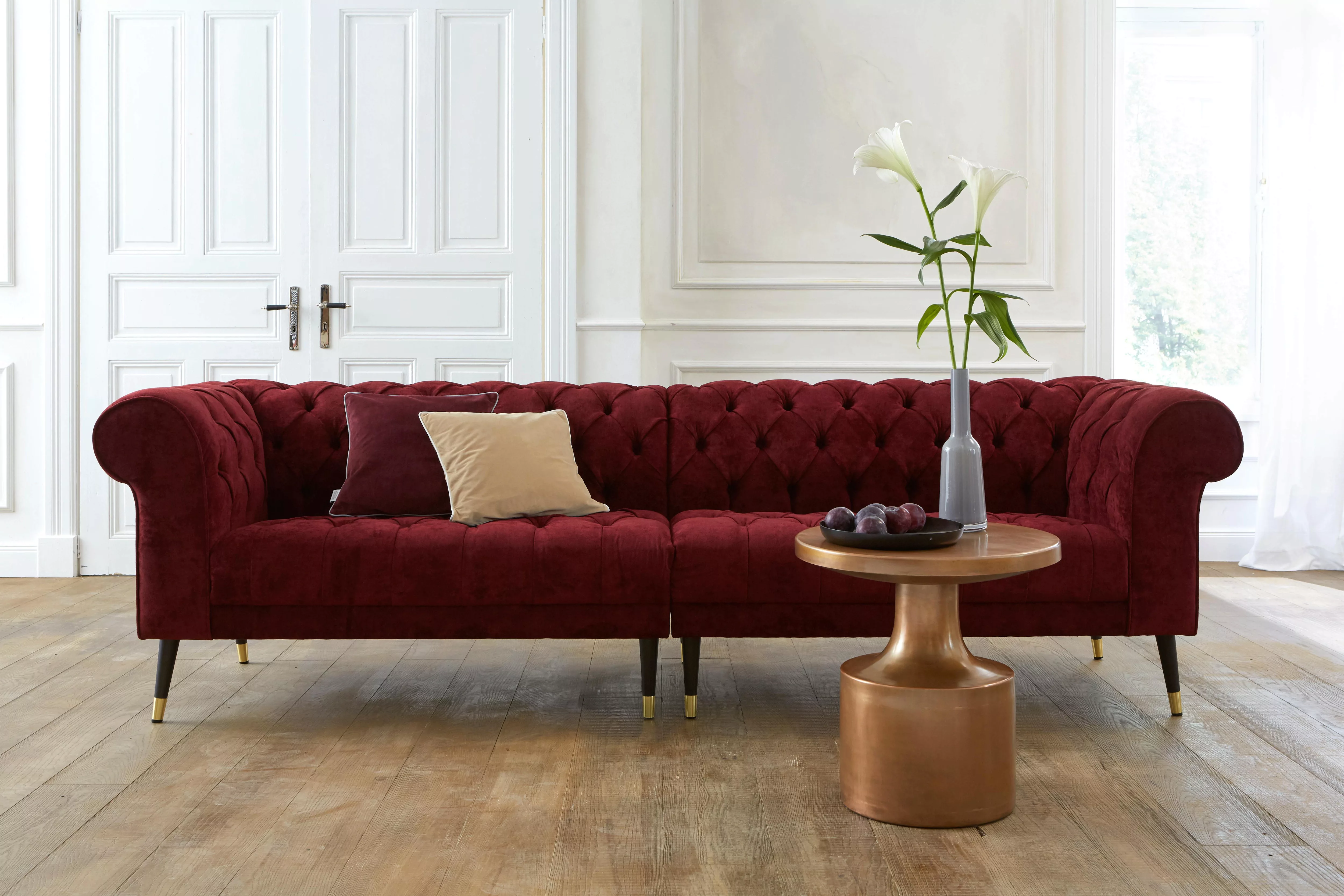 Guido Maria Kretschmer Home&Living Chesterfield-Sofa Tinnum günstig online kaufen