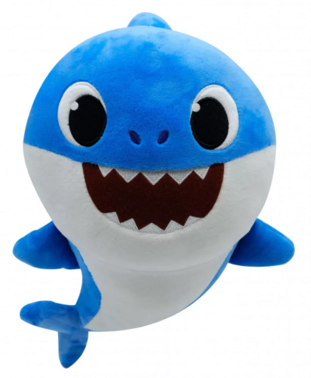 Stofftier Baby Shark Daddy Junior 30 Cm Polyester Blau günstig online kaufen