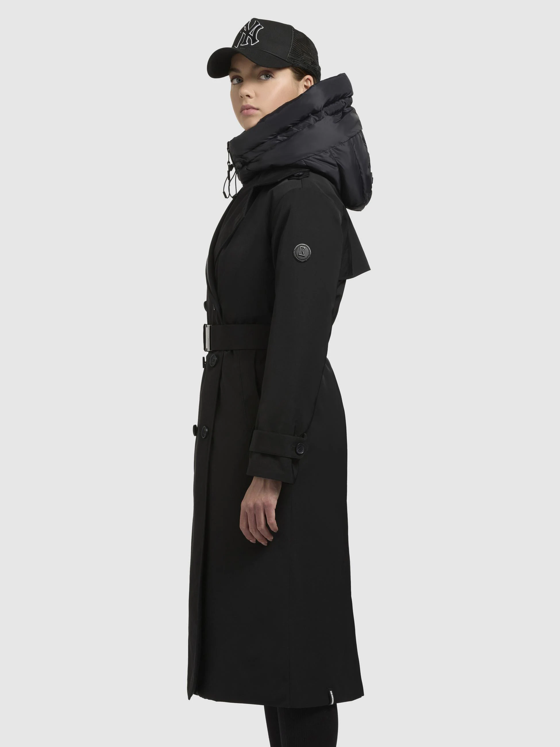 khujo Trenchcoat "Elena", Warmer Wintermantel mit doppelter Knopfleiste günstig online kaufen