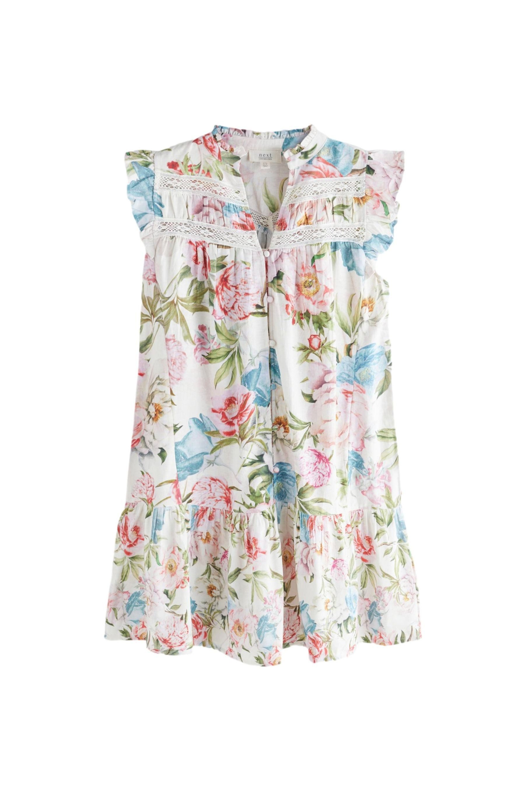 Next A-Linien-Kleid Minikleid mit Spitzeneinsatz und günstig online kaufen