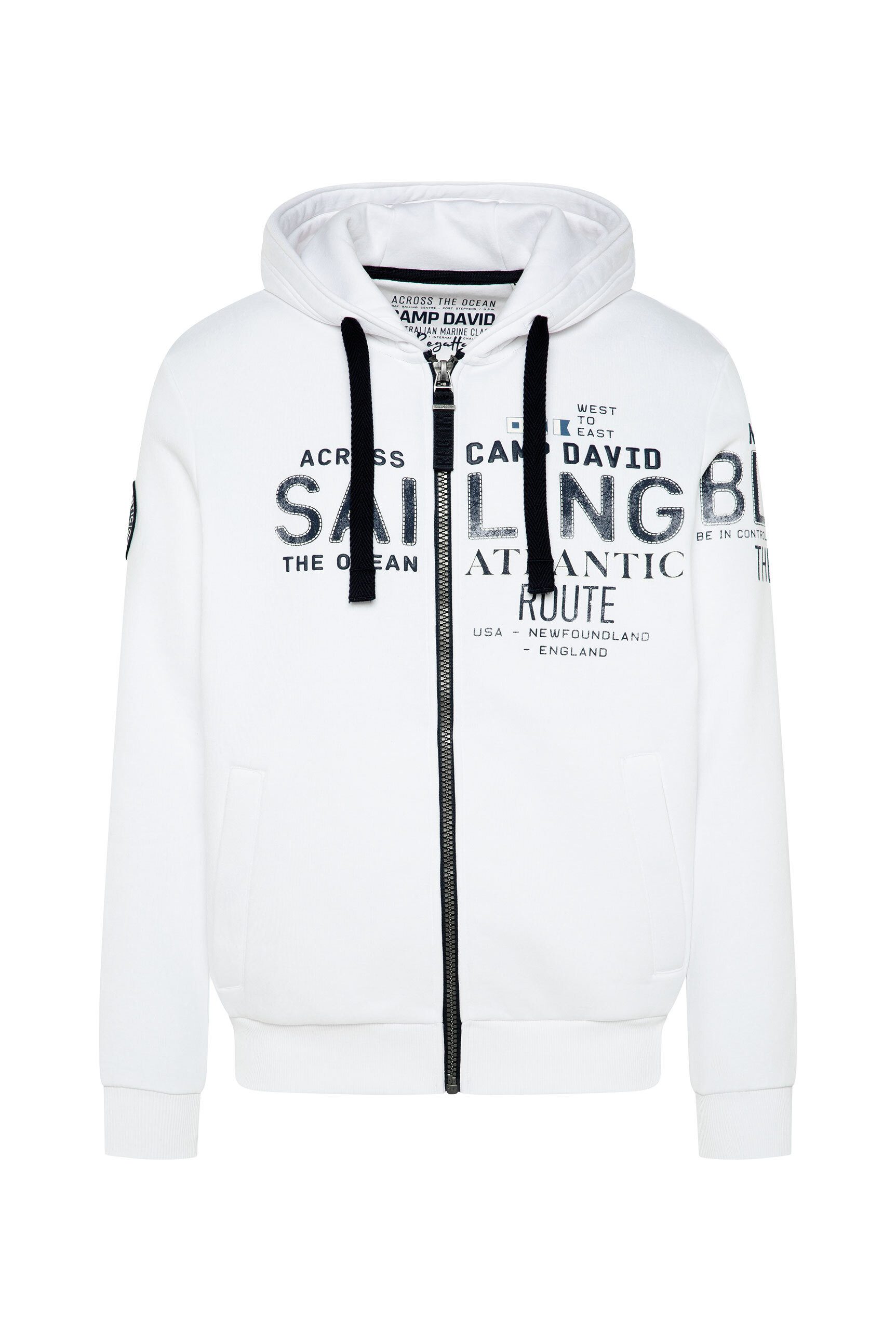 CAMP DAVID Kapuzensweatjacke mit weicher Innenseite günstig online kaufen