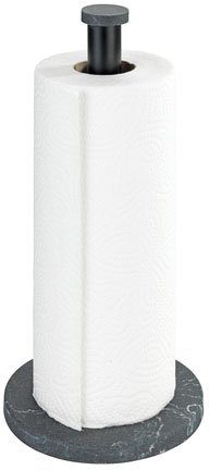 WENKO Küchenrollenhalter Modell Marmor, freistehender Papierrollenhalter günstig online kaufen