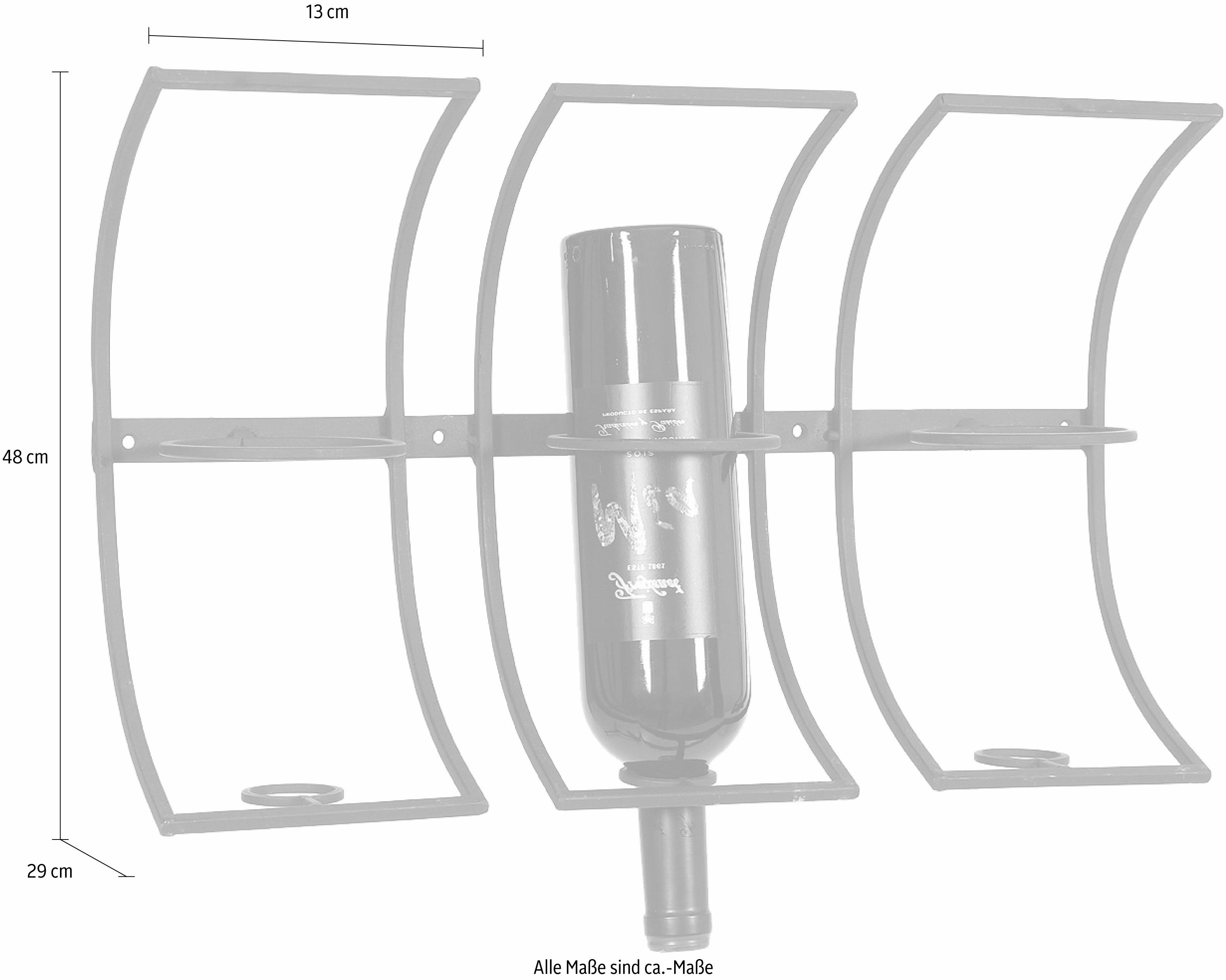 Ambiente Haus Flaschenregal, zum Hängen 48 cm günstig online kaufen