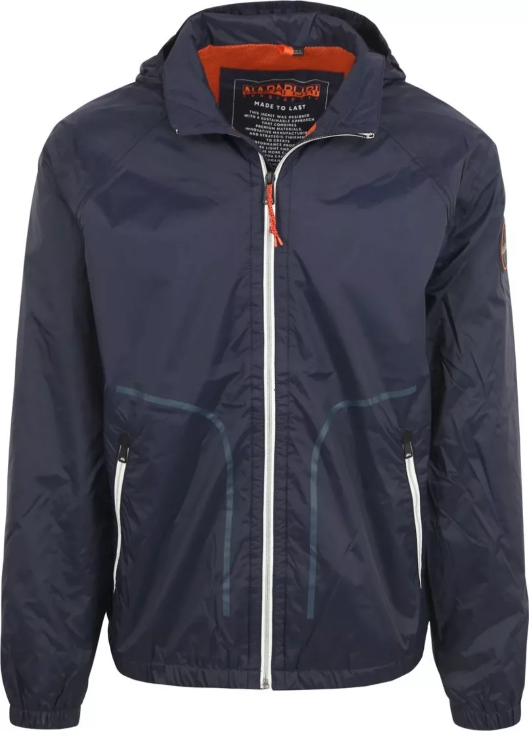 Napapijri Jacke Cloudy Navy - Größe XXL günstig online kaufen