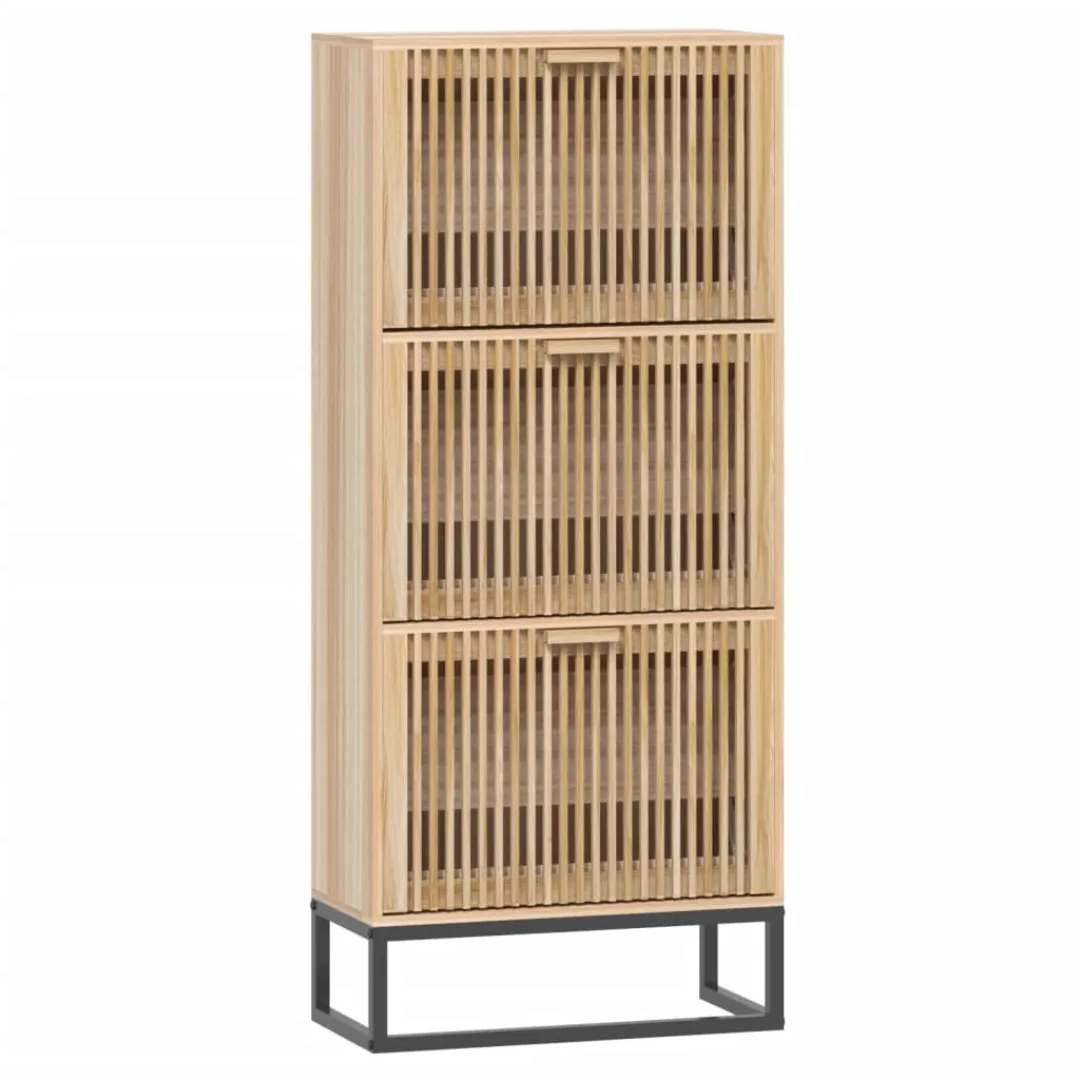 Vidaxl Schuhschrank 52x25x120 Cm Holzwerkstoff günstig online kaufen