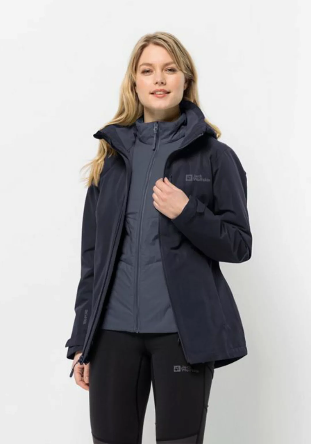 Jack Wolfskin 3-in-1-Funktionsjacke BERGLAND 3IN1 JKT W günstig online kaufen