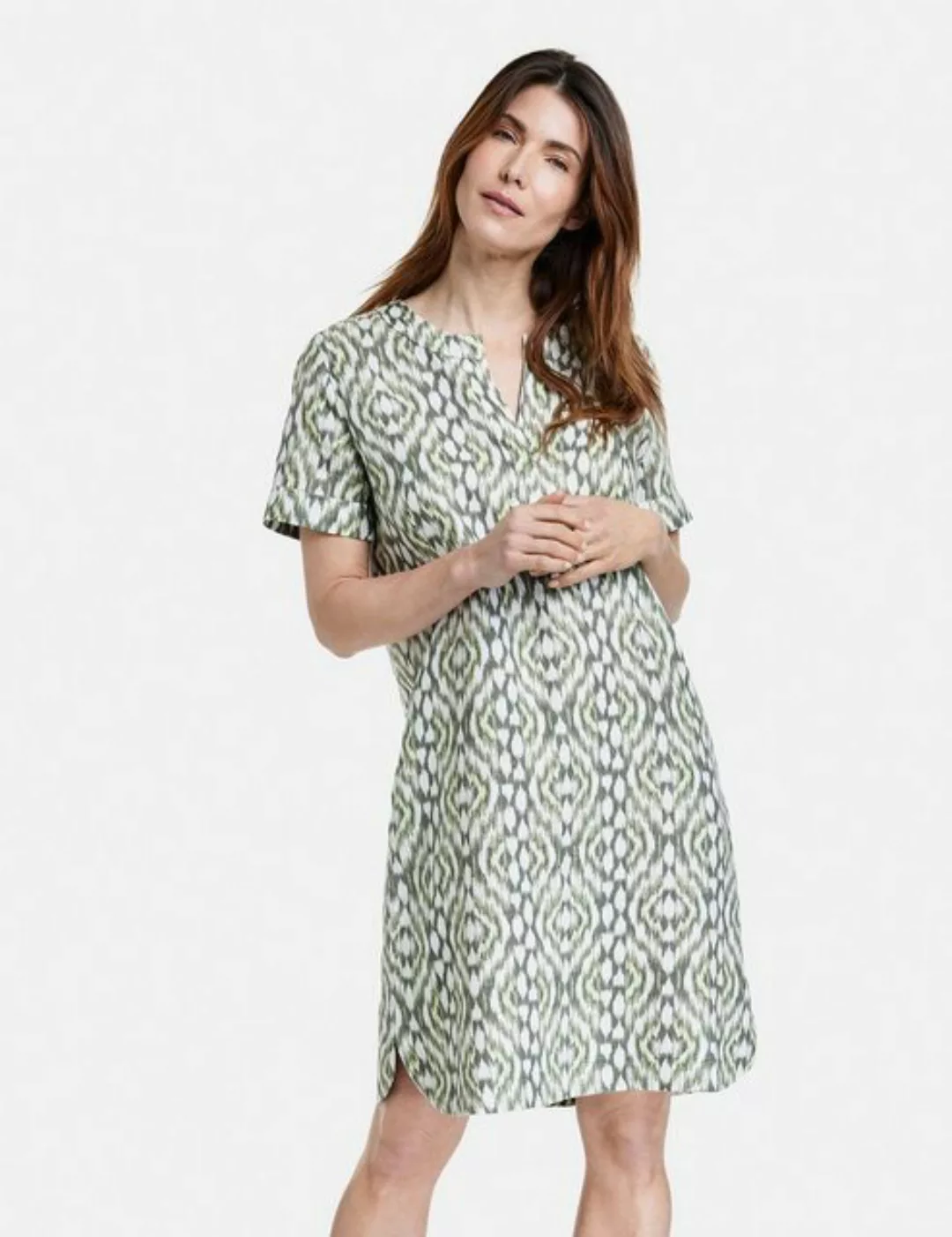GERRY WEBER Midikleid Sommerkleid aus Leinen günstig online kaufen