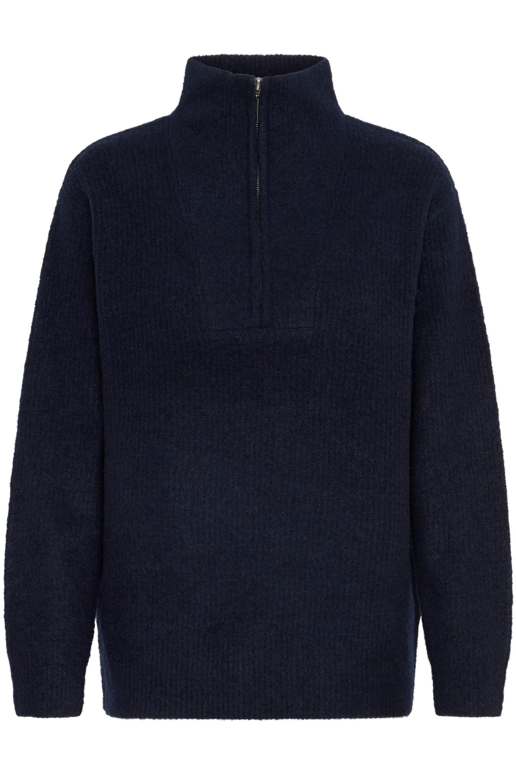 Pulz Jeans Strickpullover "Strickpullover PZASTRA Zipper Roll Neck Pullover günstig online kaufen