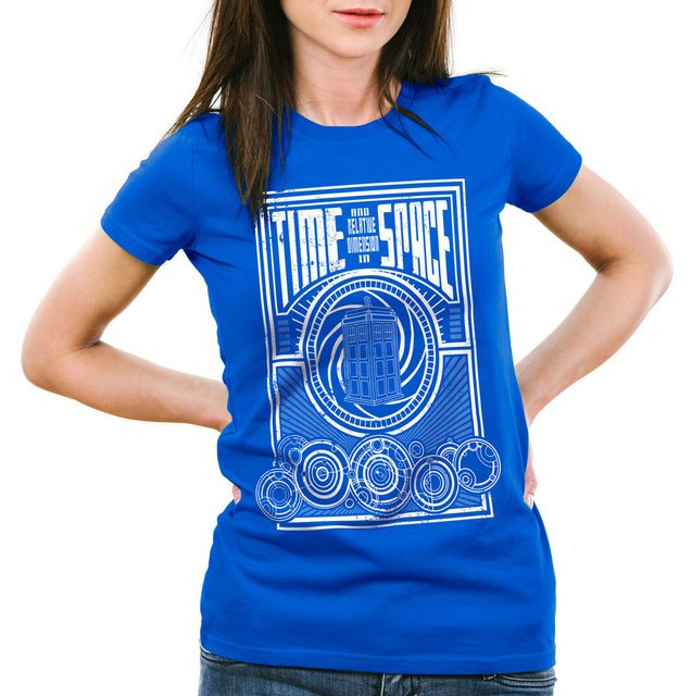 style3 T-Shirt Time Space zeitreise notrufzelle doktor doctor who timelord günstig online kaufen