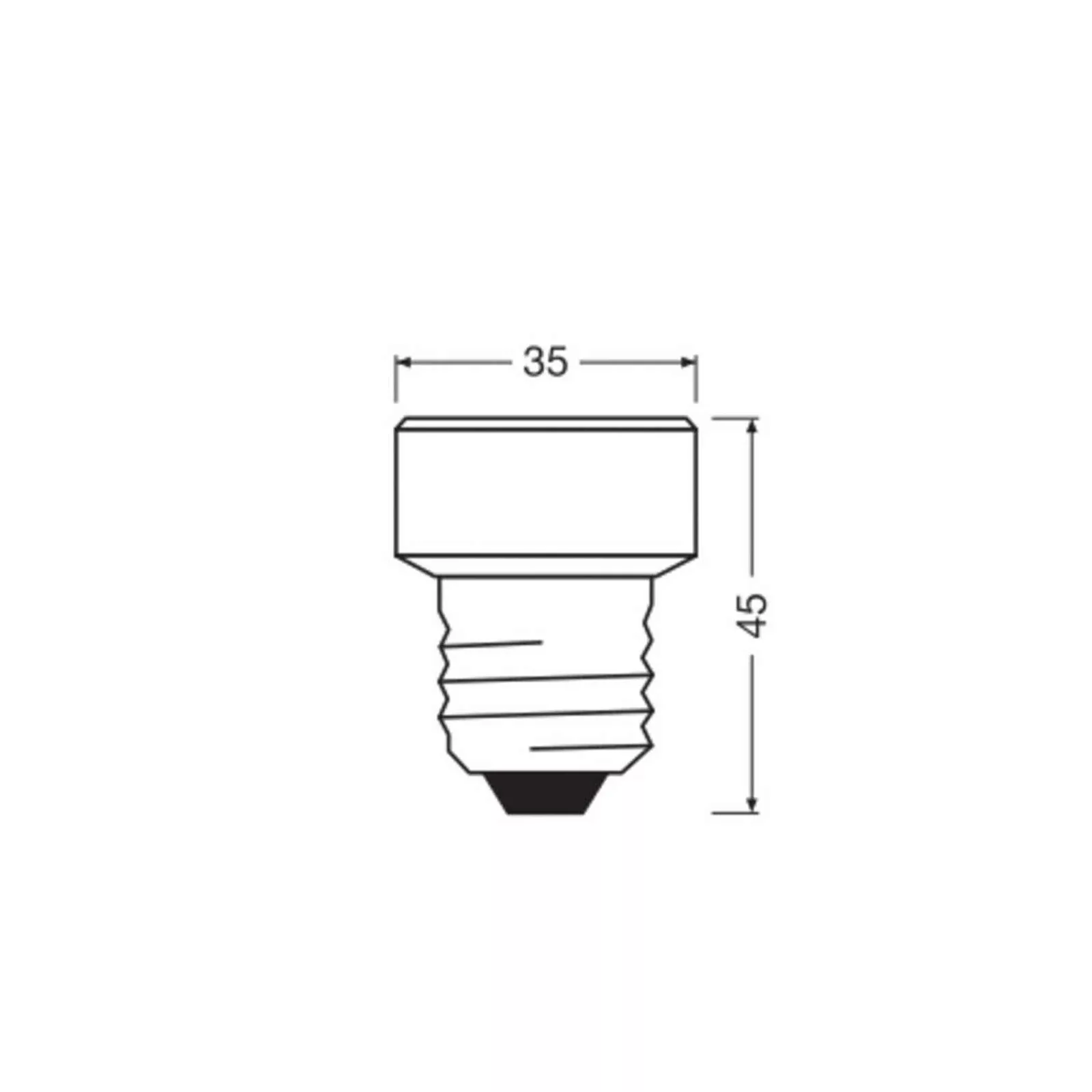 LEDVANCE LED FLAT LAMP 3 STEP DIM 3.5W 840 Frosted E27 - 4058075840058 günstig online kaufen
