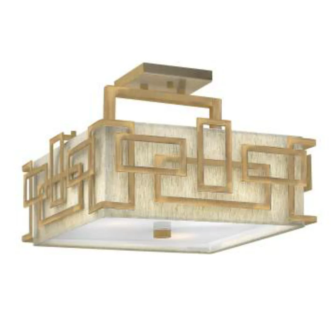 Deckenleuchte CHINO Bronze eckig Esszimmer Lampe günstig online kaufen