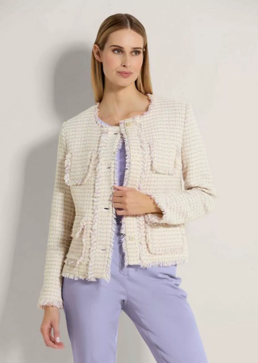 MADELEINE Kurzblazer Kurzer Bouclé-Blazer günstig online kaufen