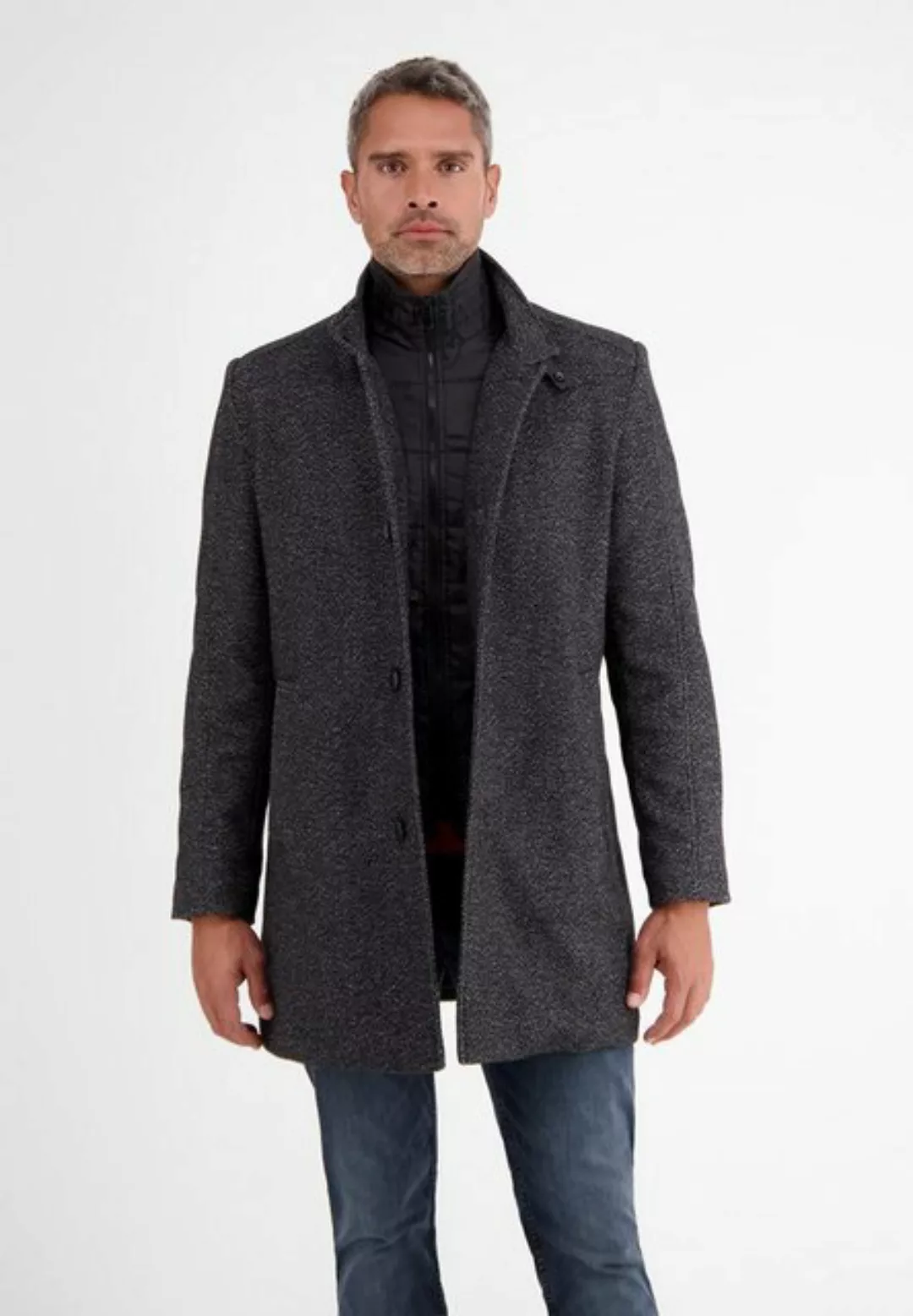 LERROS Wintermantel "LERROS Mantel in *2-Tone-Optik*" günstig online kaufen