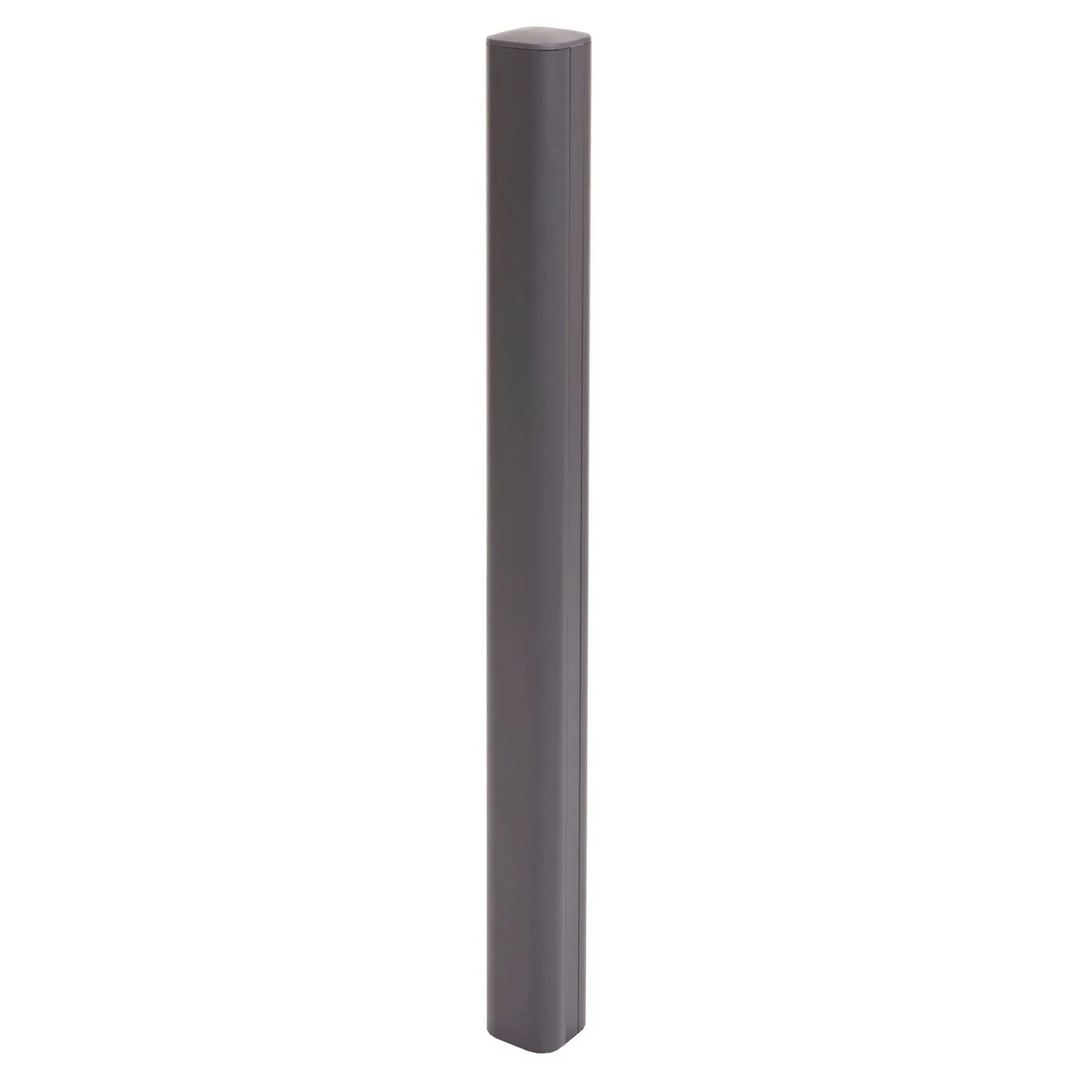 MCW Alu-Pfosten Savoie-WPC-Zaun Pfeiler Pfahl Stecksystem - 98cm Grau günstig online kaufen