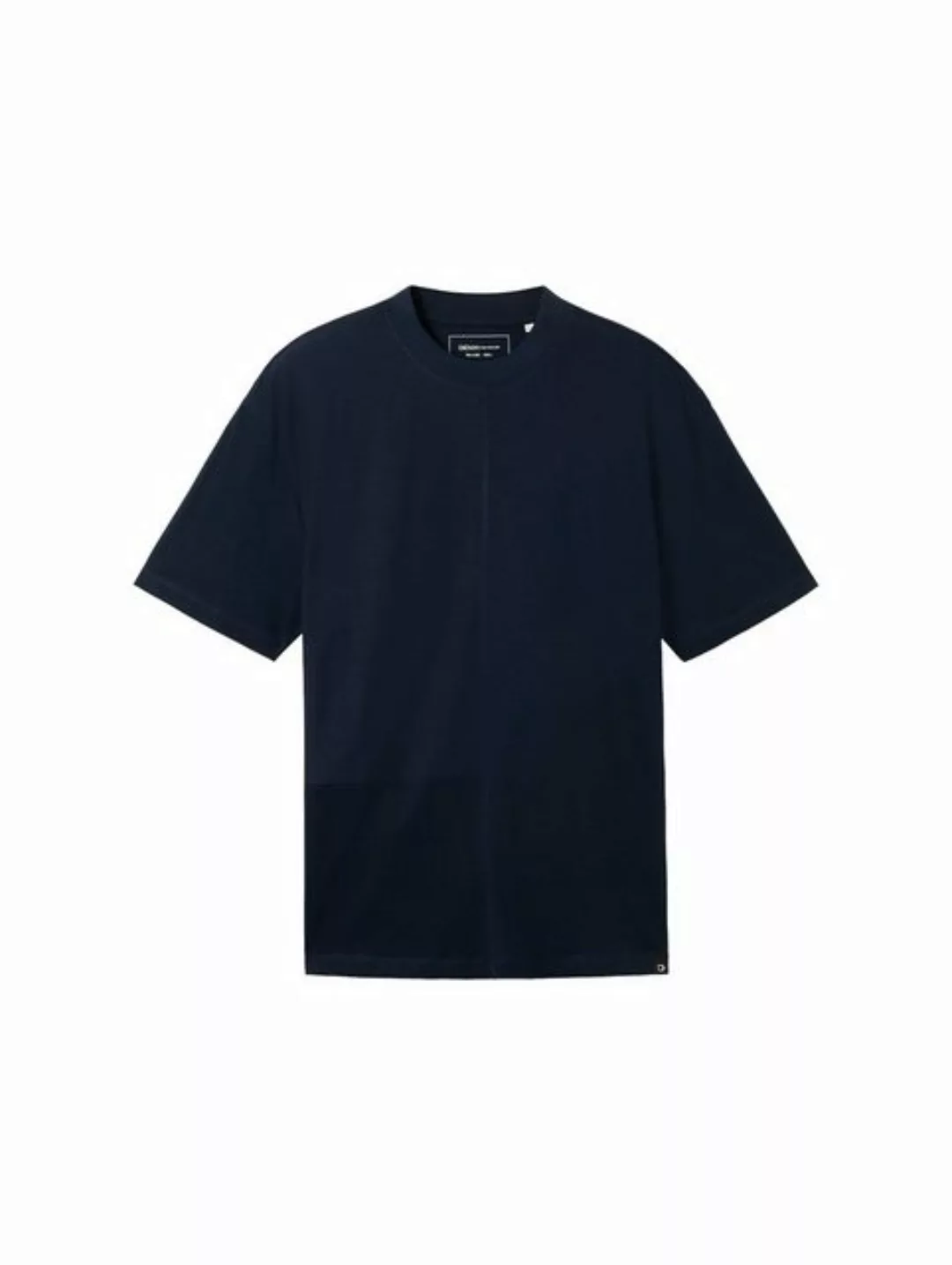 TOM TAILOR Denim T-Shirt Relaxed T-Shirt mit Struktur günstig online kaufen